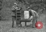 Image of large leaflet bomb assembly Fort Riley Kansas USA, 1951, second 39 stock footage video 65675078829
