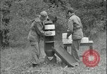Image of large leaflet bomb assembly Fort Riley Kansas USA, 1951, second 52 stock footage video 65675078829