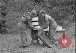 Image of large leaflet bomb assembly Fort Riley Kansas USA, 1951, second 55 stock footage video 65675078829