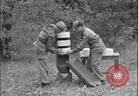 Image of large leaflet bomb assembly Fort Riley Kansas USA, 1951, second 56 stock footage video 65675078829