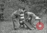 Image of large leaflet bomb assembly Fort Riley Kansas USA, 1951, second 61 stock footage video 65675078829