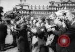 Image of Johnson greets Kennedy White House Washington DC USA, 1961, second 10 stock footage video 65675078831