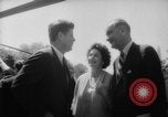 Image of Johnson greets Kennedy White House Washington DC USA, 1961, second 21 stock footage video 65675078831