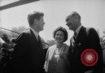 Image of Johnson greets Kennedy White House Washington DC USA, 1961, second 22 stock footage video 65675078831