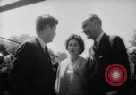 Image of Johnson greets Kennedy White House Washington DC USA, 1961, second 24 stock footage video 65675078831