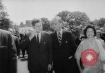 Image of Johnson greets Kennedy White House Washington DC USA, 1961, second 29 stock footage video 65675078831