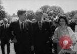 Image of Johnson greets Kennedy White House Washington DC USA, 1961, second 30 stock footage video 65675078831