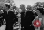 Image of Johnson greets Kennedy White House Washington DC USA, 1961, second 36 stock footage video 65675078831