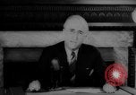 Image of James Francis Byrnes reports Four Power Paris Conference Paris France, 1946, second 14 stock footage video 65675078845