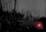 Image of WW2 refugees arrive America New York City USA, 1946, second 11 stock footage video 65675078848