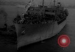 Image of WW2 refugees arrive America New York City USA, 1946, second 15 stock footage video 65675078848