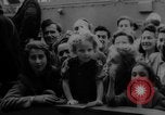 Image of WW2 refugees arrive America New York City USA, 1946, second 22 stock footage video 65675078848