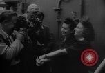 Image of WW2 refugees arrive America New York City USA, 1946, second 32 stock footage video 65675078848