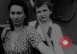 Image of WW2 refugees arrive America New York City USA, 1946, second 39 stock footage video 65675078848