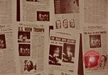 Image of Apollo 11 photos newspaper headlines United States USA, 1969, second 42 stock footage video 65675078852