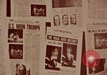 Image of Apollo 11 photos newspaper headlines United States USA, 1969, second 43 stock footage video 65675078852