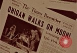 Image of Apollo 11 photos newspaper headlines United States USA, 1969, second 47 stock footage video 65675078852