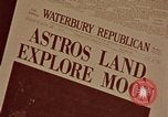 Image of Apollo 11 photos newspaper headlines United States USA, 1969, second 61 stock footage video 65675078852