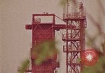 Image of Saturn rocket moving crawler-transporter Florida United States USA, 1970, second 15 stock footage video 65675078854