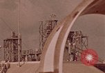 Image of Saturn rocket moving crawler-transporter Florida United States USA, 1970, second 27 stock footage video 65675078854