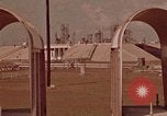 Image of Saturn rocket moving crawler-transporter Florida United States USA, 1970, second 35 stock footage video 65675078854