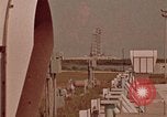 Image of Saturn rocket moving crawler-transporter Florida United States USA, 1970, second 37 stock footage video 65675078854