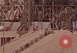 Image of Saturn rocket moving crawler-transporter Florida United States USA, 1970, second 51 stock footage video 65675078854