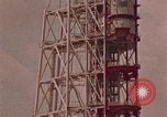 Image of Saturn rocket moving crawler-transporter Florida United States USA, 1970, second 57 stock footage video 65675078854
