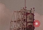 Image of Saturn rocket moving crawler-transporter Florida United States USA, 1970, second 59 stock footage video 65675078854