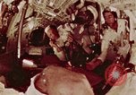 Image of Apollo 17 astronauts play in zero gravity United States USA, 1972, second 7 stock footage video 65675078856