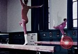 Image gymnastes pour femmes New Haven Connecticut, 1970, de la seconde 46 séquences d'archives historiques vidéo 65675078888