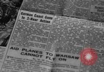Standbild Zweiter Weltkrieg des Warschauer Aufstands Warschau Polen, 1944, aus Sekunde 10 historischem Filmmaterial Videoclip 65675078893