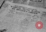 Standbild Zweiter Weltkrieg des Warschauer Aufstands Warschau Polen, 1944, aus Sekunde 14 historischem Filmmaterial Videoclip 65675078893