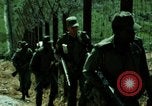 Image of soldiers patrolling Korean DMZ Korea, 1969, second 24 stock footage video 65675078907