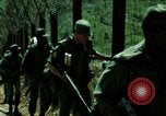 Image of soldiers patrolling Korean DMZ Korea, 1969, second 26 stock footage video 65675078907