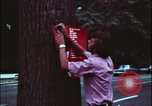 Image of 1971 May Day Protesters burning draft cards Washington DC USA, 1971, second 18 stock footage video 65675078911