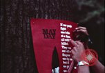 Image of 1971 May Day Protesters burning draft cards Washington DC USA, 1971, second 20 stock footage video 65675078911