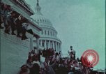 Image of hippie protest against Vietnam War Washington DC USA, 1971, second 17 stock footage video 65675078918