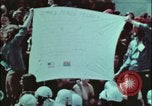 Image of hippie protest against Vietnam War Washington DC USA, 1971, second 19 stock footage video 65675078918