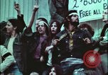 Image of hippie protest against Vietnam War Washington DC USA, 1971, second 24 stock footage video 65675078918