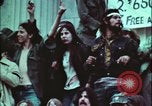 Image of hippie protest against Vietnam War Washington DC USA, 1971, second 25 stock footage video 65675078918