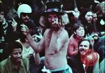 Image of hippie protest against Vietnam War Washington DC USA, 1971, second 26 stock footage video 65675078918