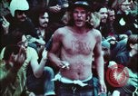 Image of hippie protest against Vietnam War Washington DC USA, 1971, second 28 stock footage video 65675078918
