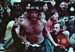 Image of hippie protest against Vietnam War Washington DC USA, 1971, second 30 stock footage video 65675078918