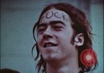 Image of hippie protest against Vietnam War Washington DC USA, 1971, second 34 stock footage video 65675078918