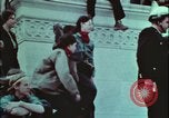 Image of hippie protest against Vietnam War Washington DC USA, 1971, second 52 stock footage video 65675078918