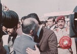 Image of King Hussein greeting Saddam Hussein Baghdad Iraq, 1981, second 17 stock footage video 65675078924