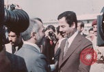 Image of King Hussein greeting Saddam Hussein Baghdad Iraq, 1981, second 18 stock footage video 65675078924