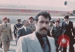 Image of King Hussein greeting Saddam Hussein Baghdad Iraq, 1981, second 25 stock footage video 65675078924