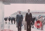 Image of King Hussein greeting Saddam Hussein Baghdad Iraq, 1981, second 30 stock footage video 65675078924